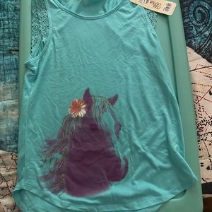 Wrangler Jr. Horse decal with sparkles, brand new with tags